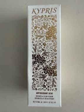 KYPRIS Antioxidant Dew ✨ Quench & Glow Facial Serum - 47ml FULL SIZE RARE